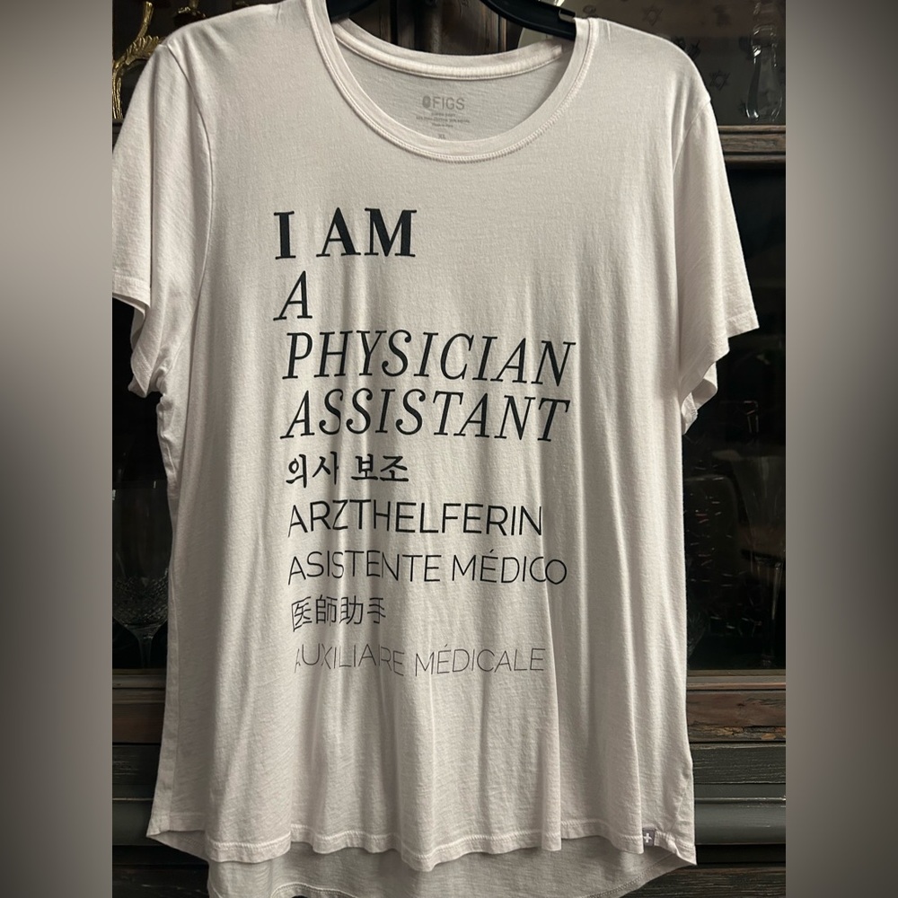 NWOT FIGS Physician Assistant Tee XL